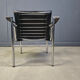 LC-1 chair in black ponyskin by Le Corbusier for Cassina 1970s