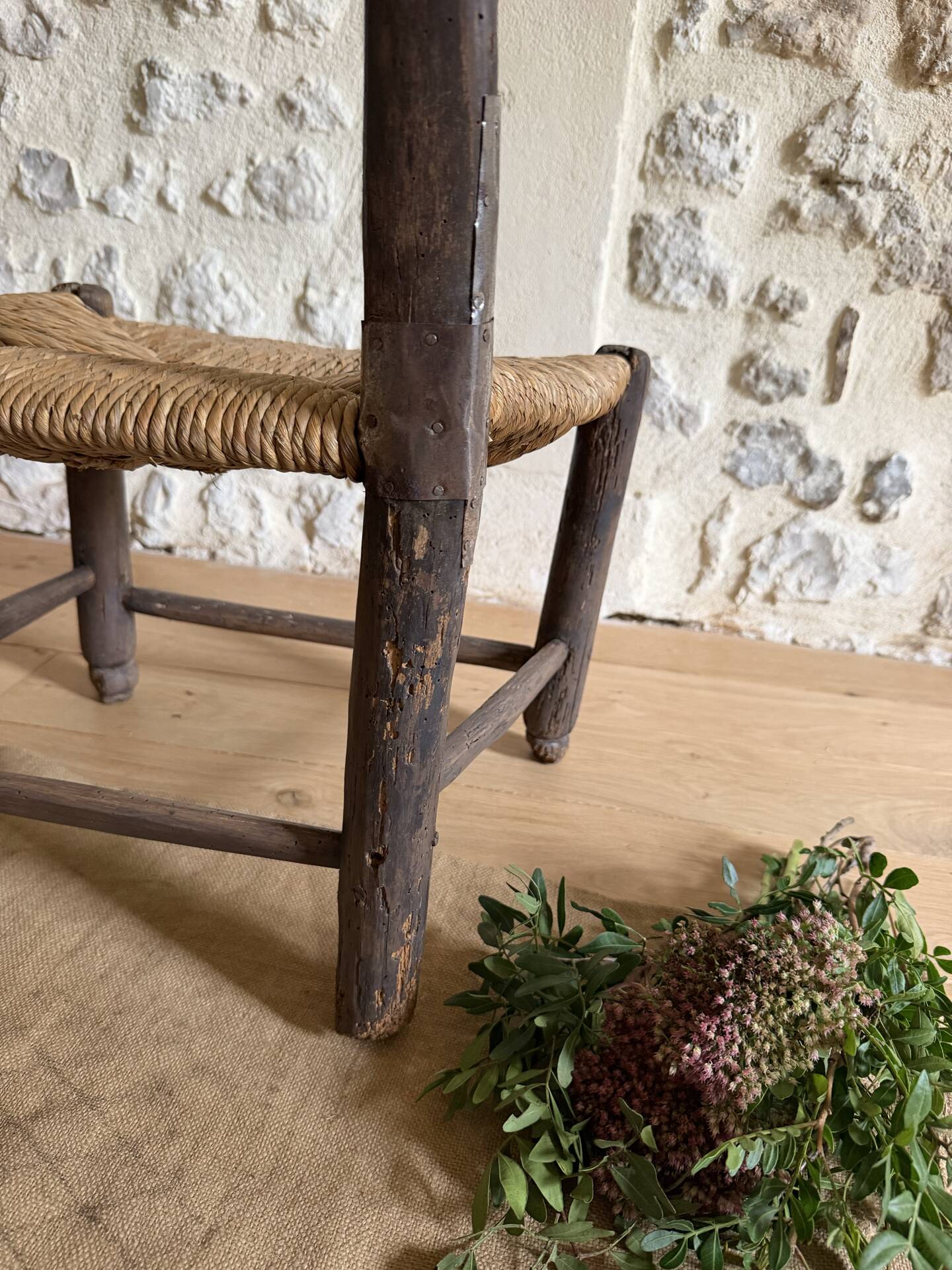 Brutalist popular art chair