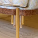 Full living room sofa 2 places and 3 low tables