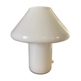 Mushroom lamp in opaline glass 80 years power 100 watts max