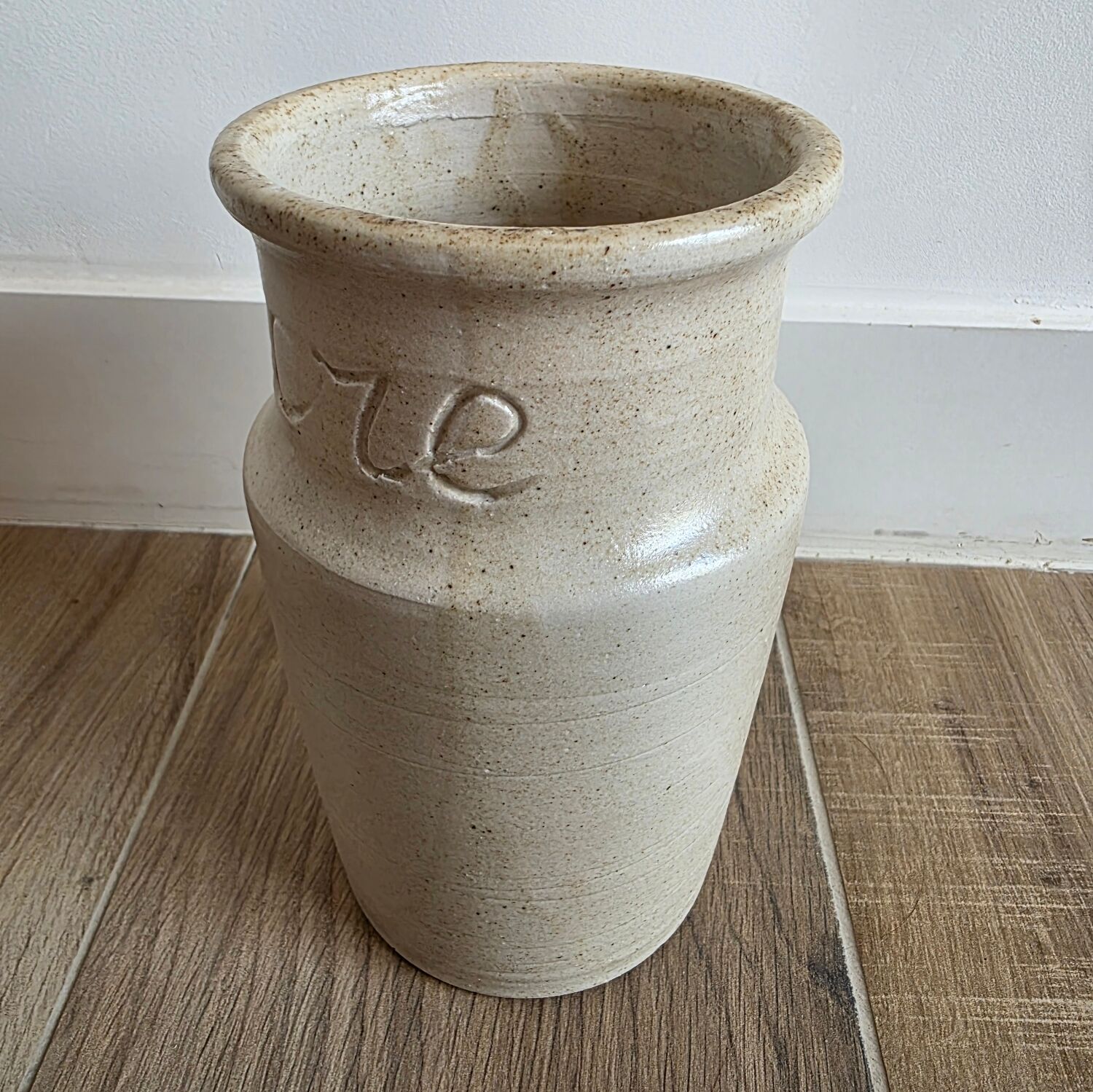 Large Pot "SUGAR" The ARGONAUTS Vallauris – Glazed Stoneware – Vase or D