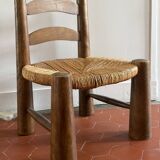 Brutalist low chair / child's chair