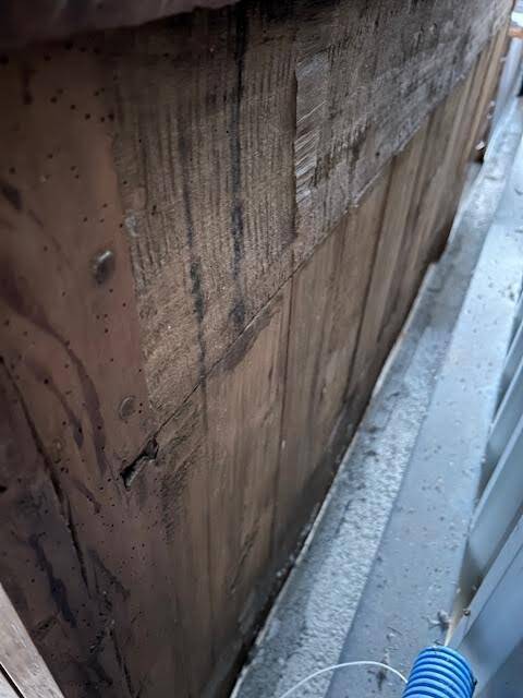 Large 18th century buffet in 2 parts