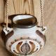Ethnic ceramic wall vase