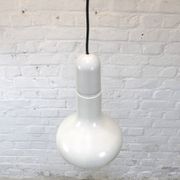 Vintage lacquered aluminium pendant by Staff Leuchten 1970s