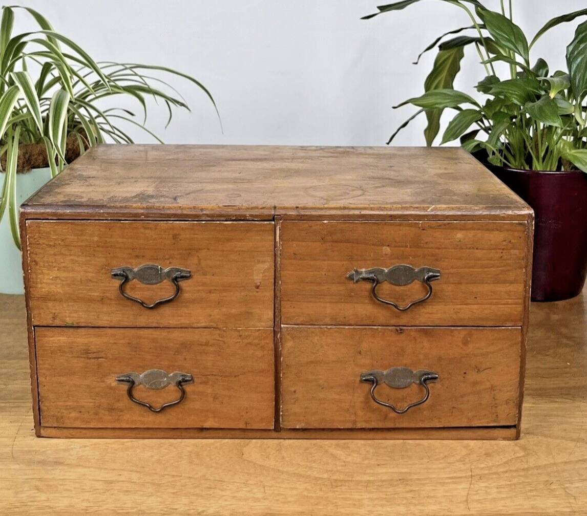 Small wooden storage unit