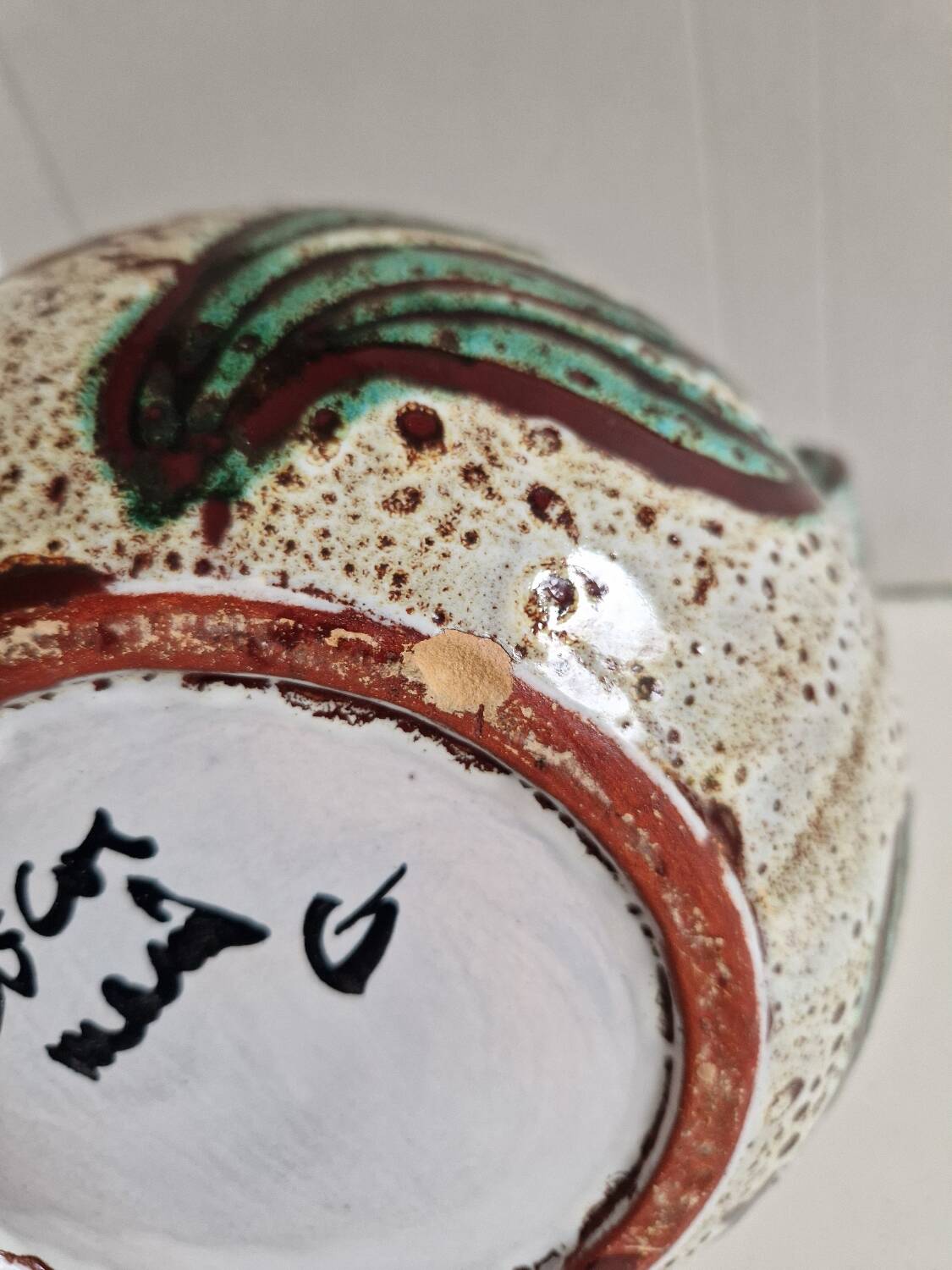 Vallauris Etienne Daniel Vase with Ears