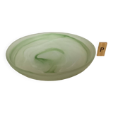 Baguier vide poche pâte de verre verte P