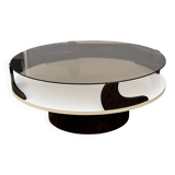 Table basse ronde de l'ère spatiale