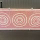 Pink glass wall lamp Ikea Gyllen Julia Treutiger vintage 1990