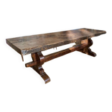 large solid oak table