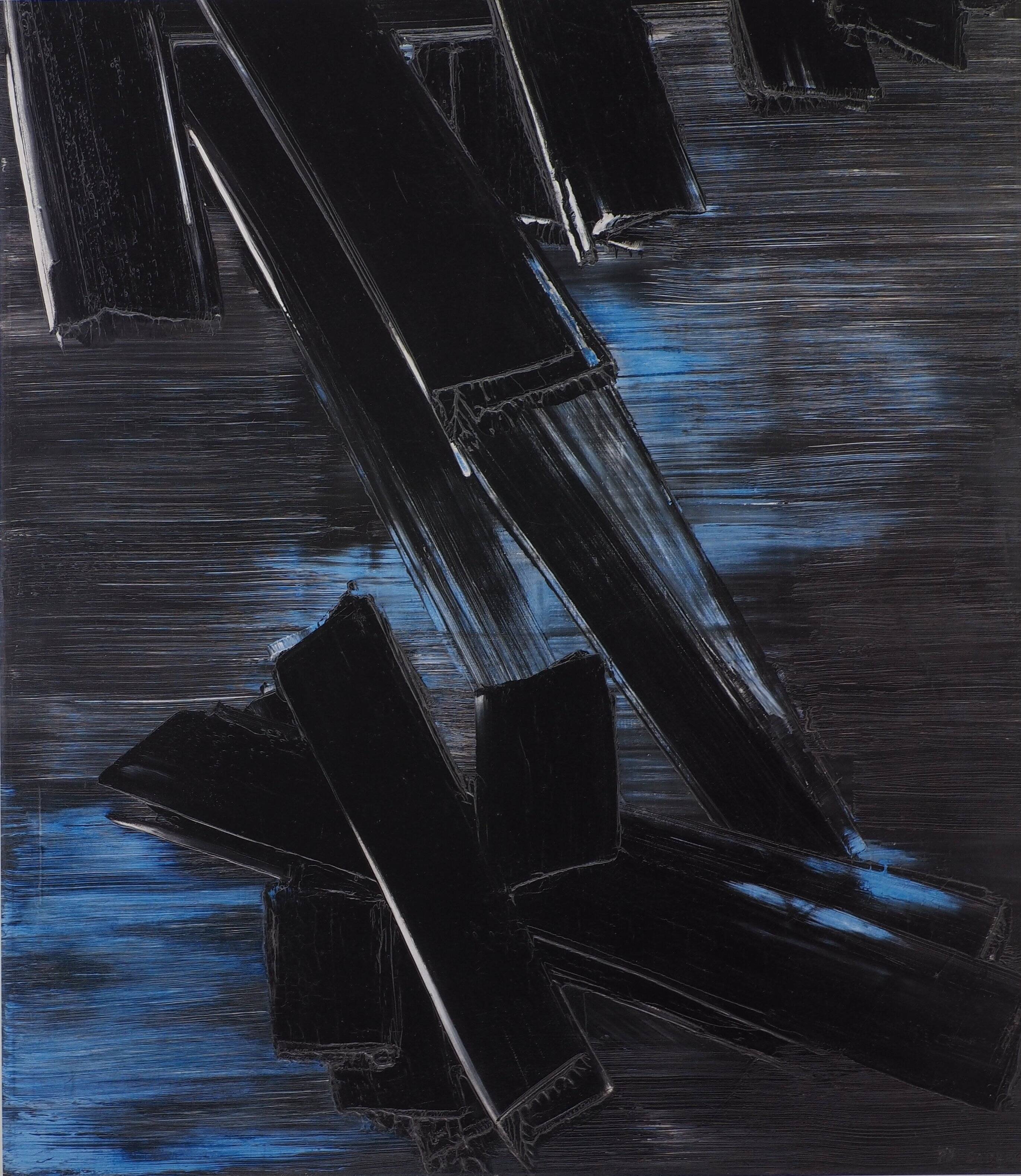 Pierre SOULAGES - Painting AUGUST 24, 1958 - Original Poster