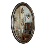 Oval mirror 1970s Deknudt