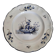 Assiette KG Lunéville décor pêcheur bleu