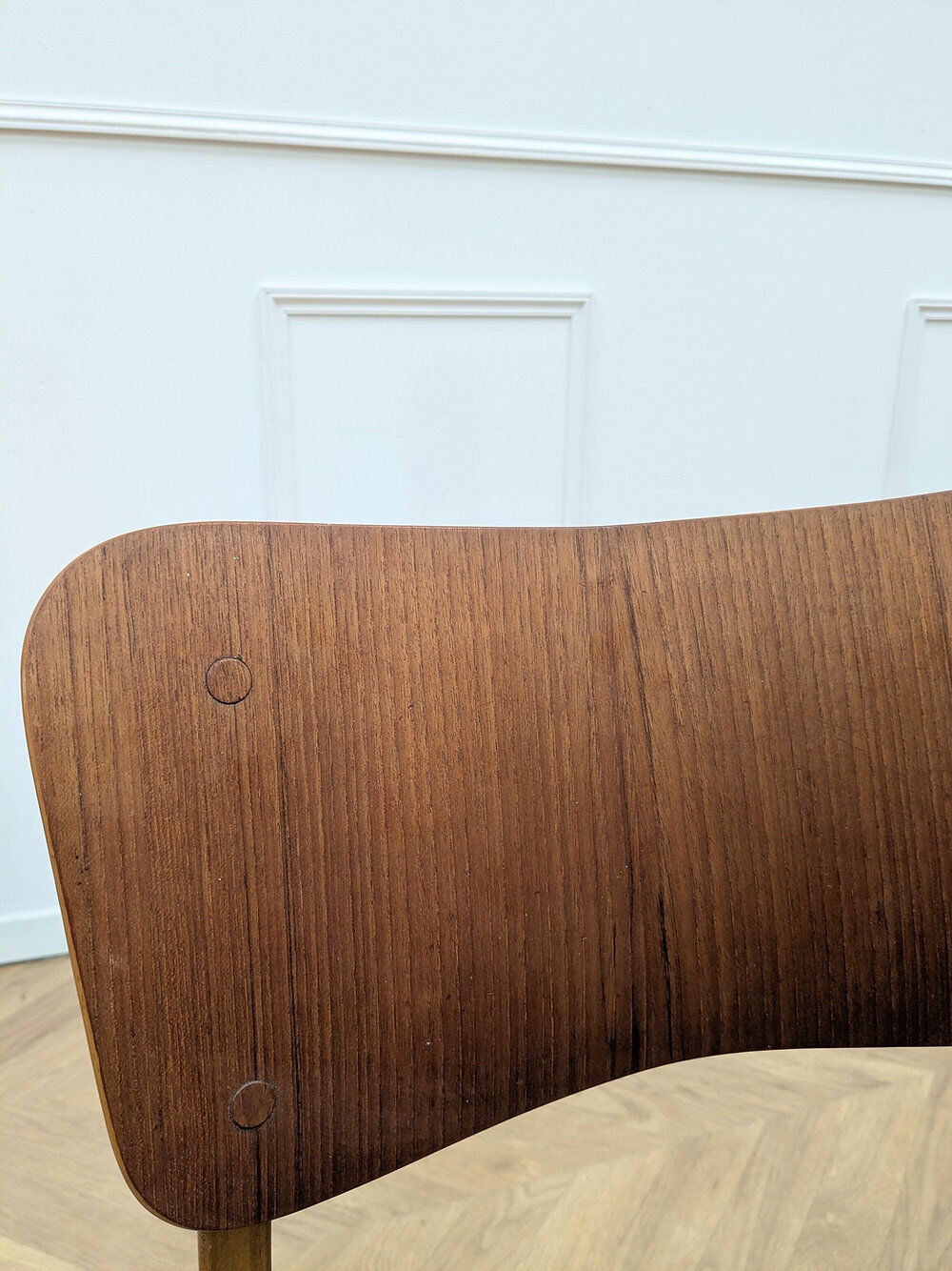 4 Scandinavian teak chairs
