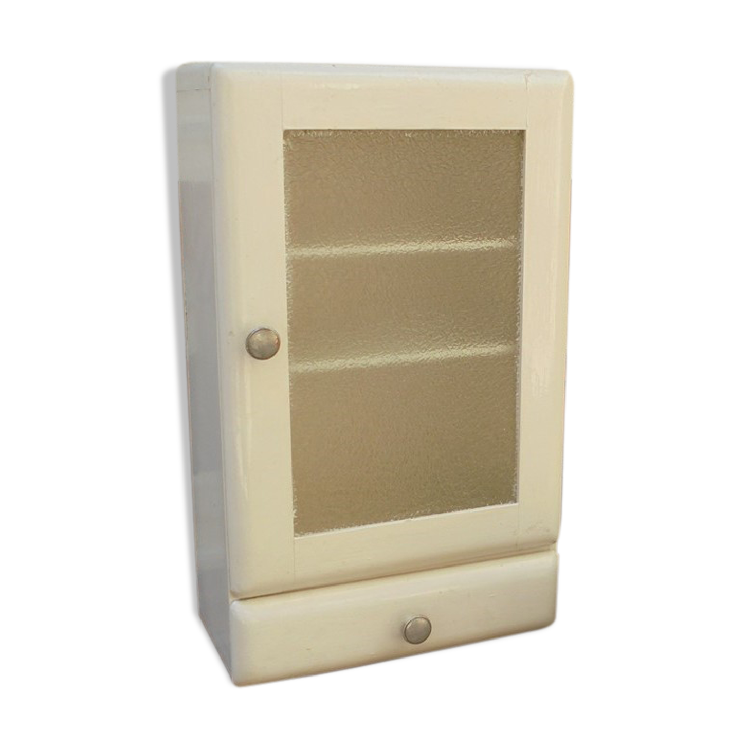 Ancienne armoire à pharmacie en bois Selency