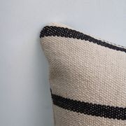 Striped cushion