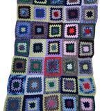 Couverture plaid en crochet, fait main