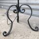 Wrought iron floor lamp 1950
