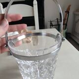 Crystal ice bucket from the royal crystal factories of Champagne.