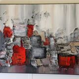 Brutalist schilderij