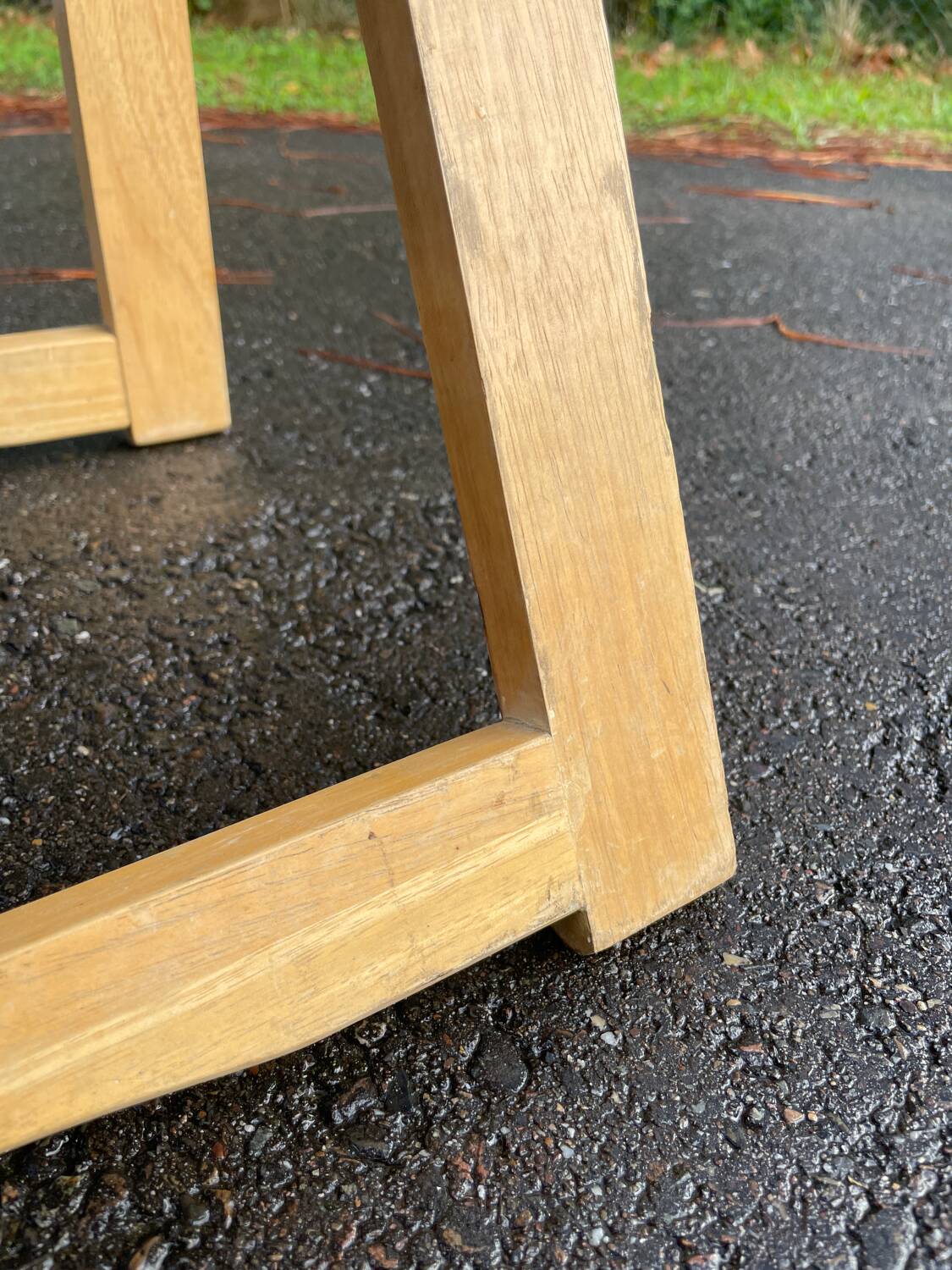 Wooden folding chair 1980
