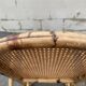 Rattan and cane rocking chair