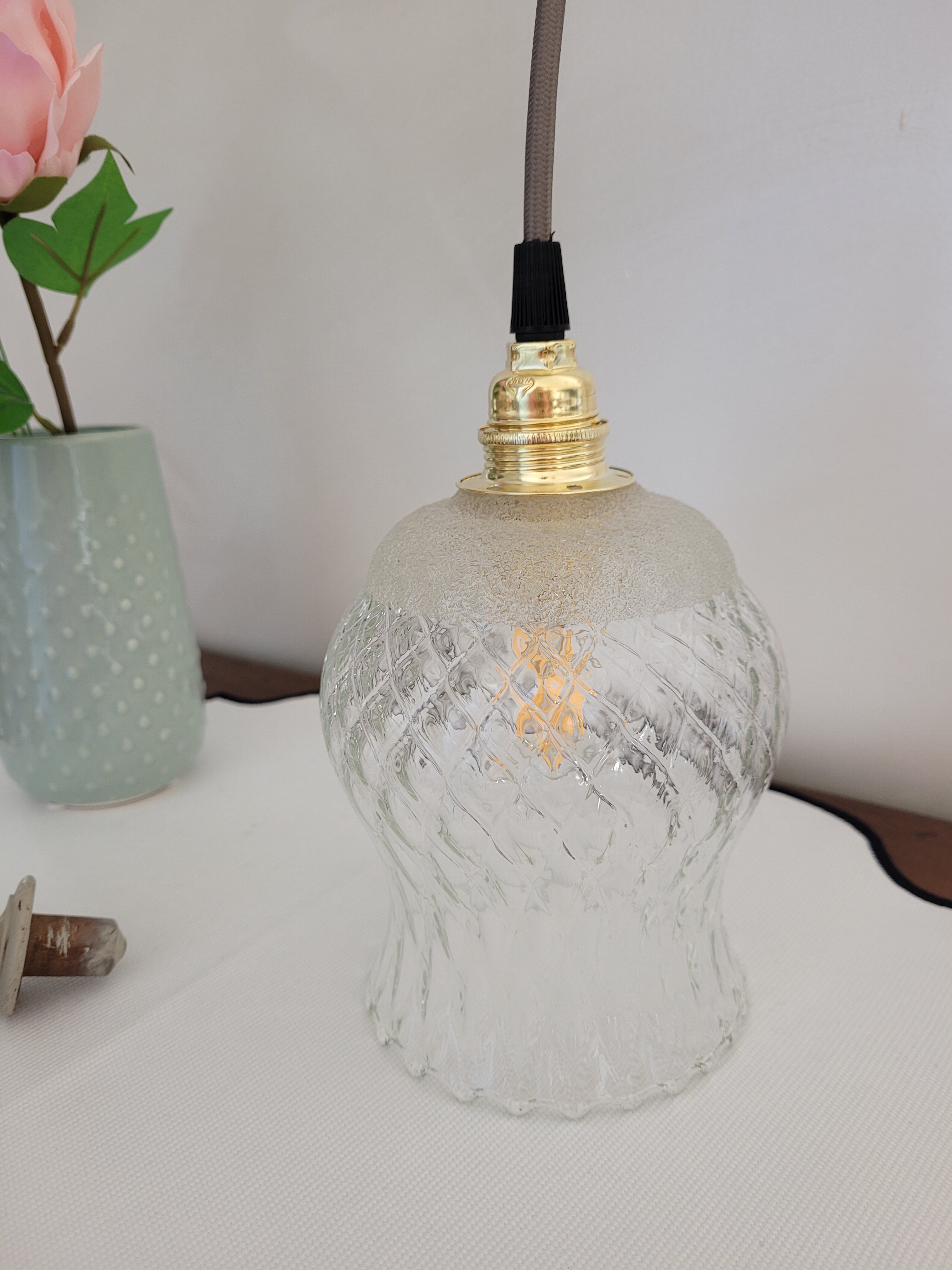 Vintage walking lamp