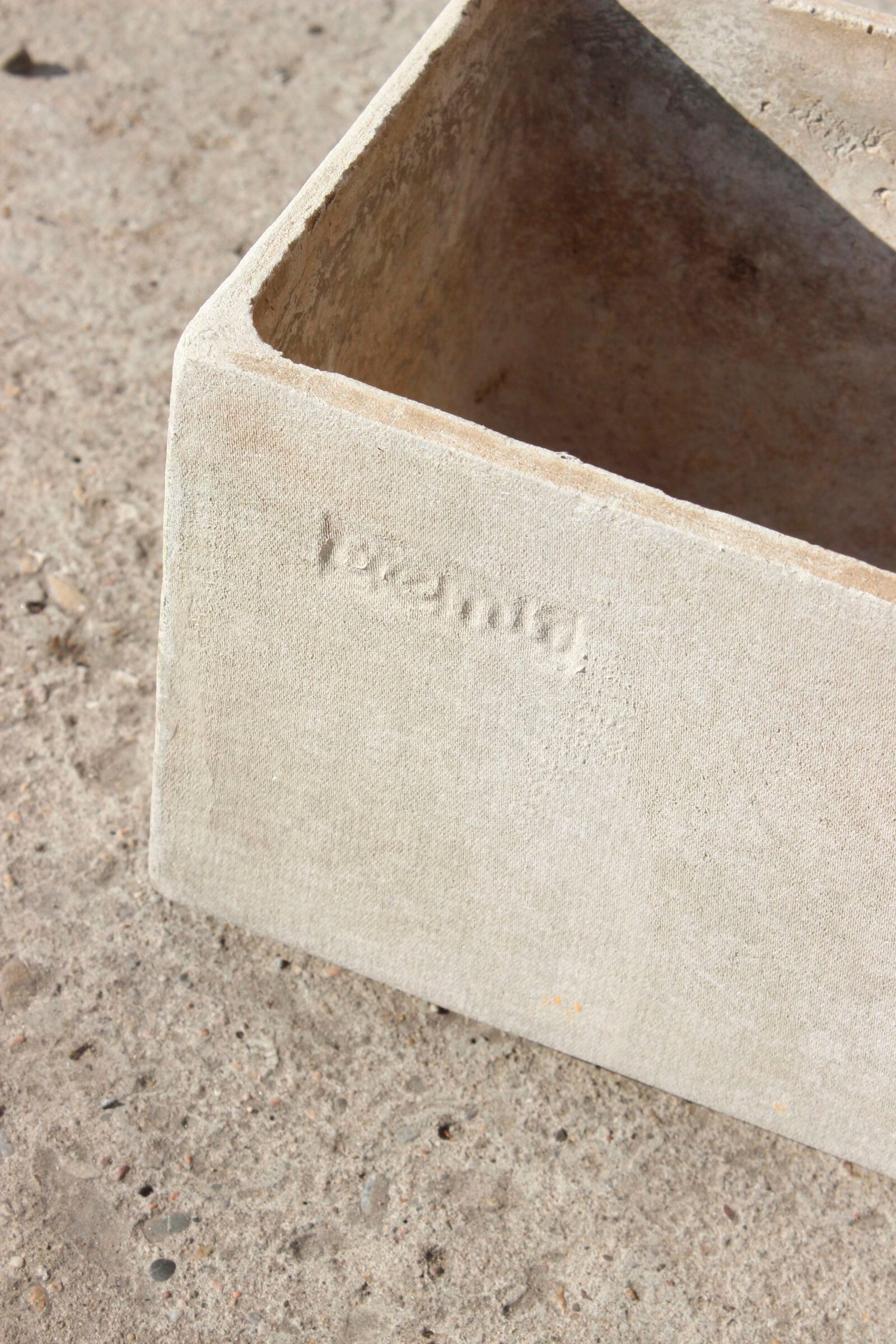 Large modernist planter in Eternit, Switzerland 1970s