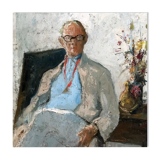 Portrait of a seated man