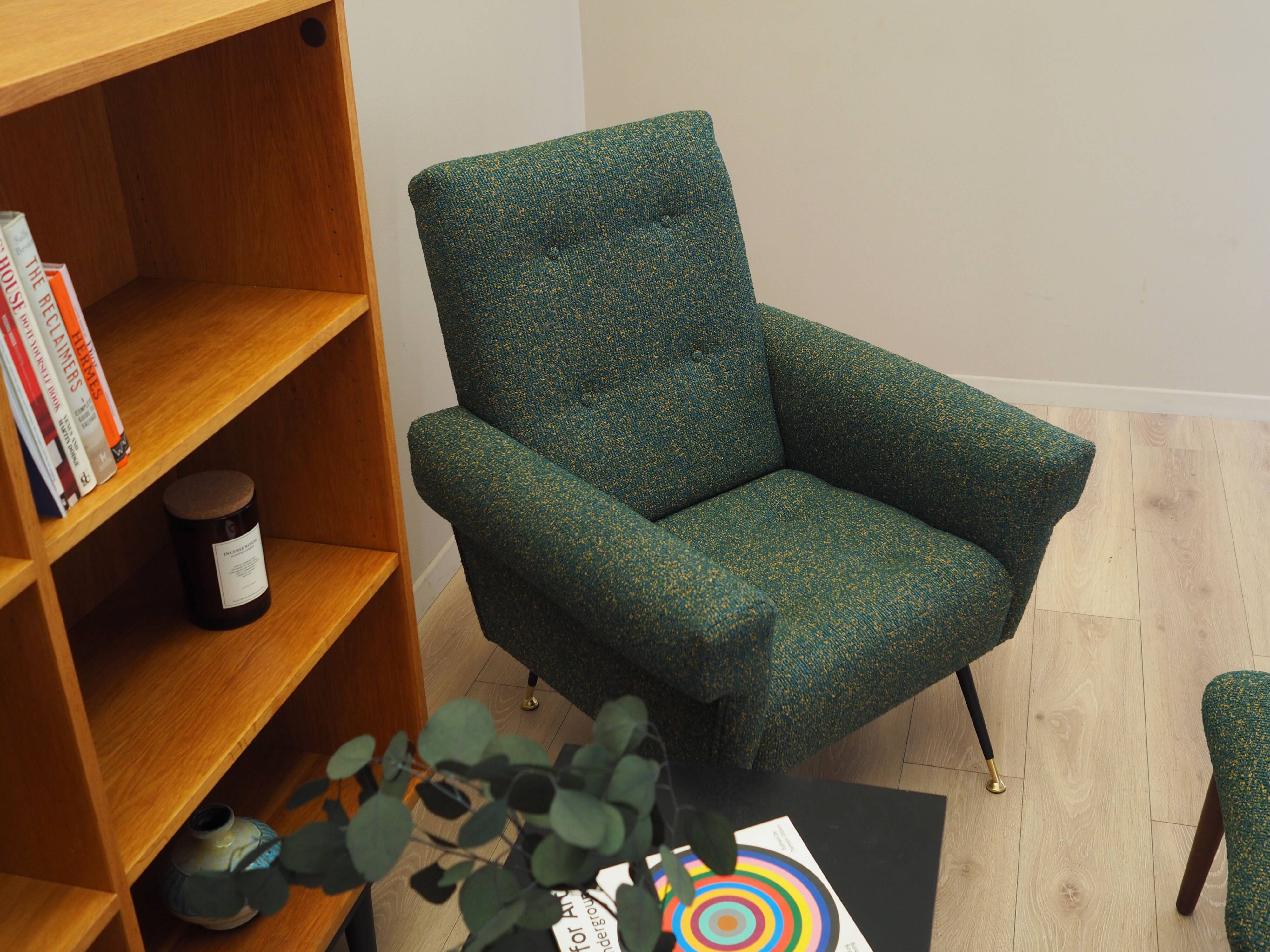 Lounge armchair, Italian design, 1970s, production: Italy