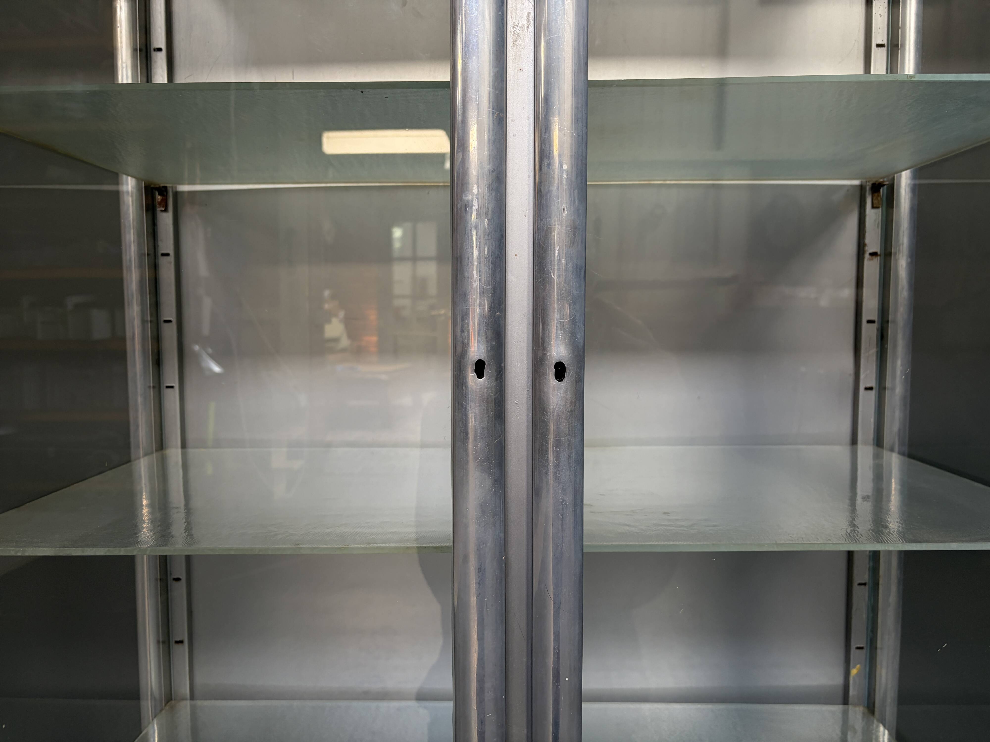 2 vitrines médicales italiennes vintage de profa - padoue