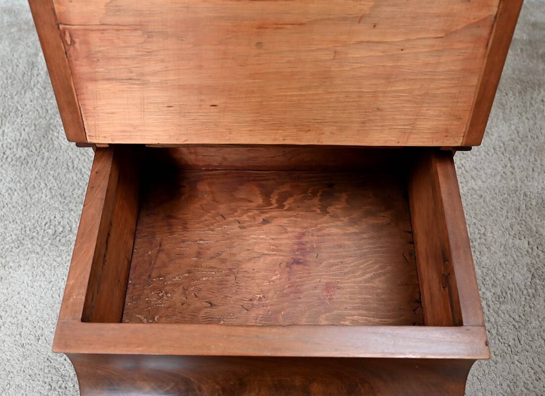 Victorian Library Step Stool in Mahogany, England – 2nd half of the 19th century