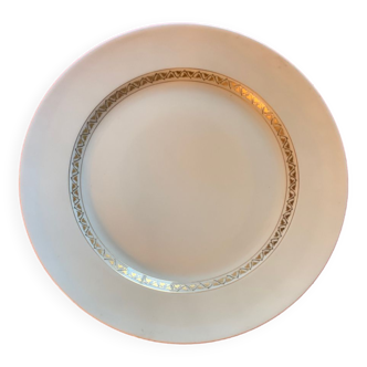 Assiette Vignaud / Au vase étrusque (porcelaine Limoges)