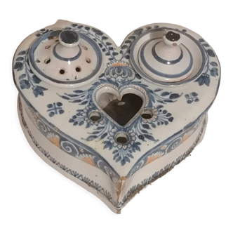 Old ceramic inkwell from Vallauris.