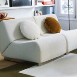 Modular wool chaise longue from The Socialite Family