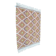 Tapis tissé laine et jute multicolore 140x200