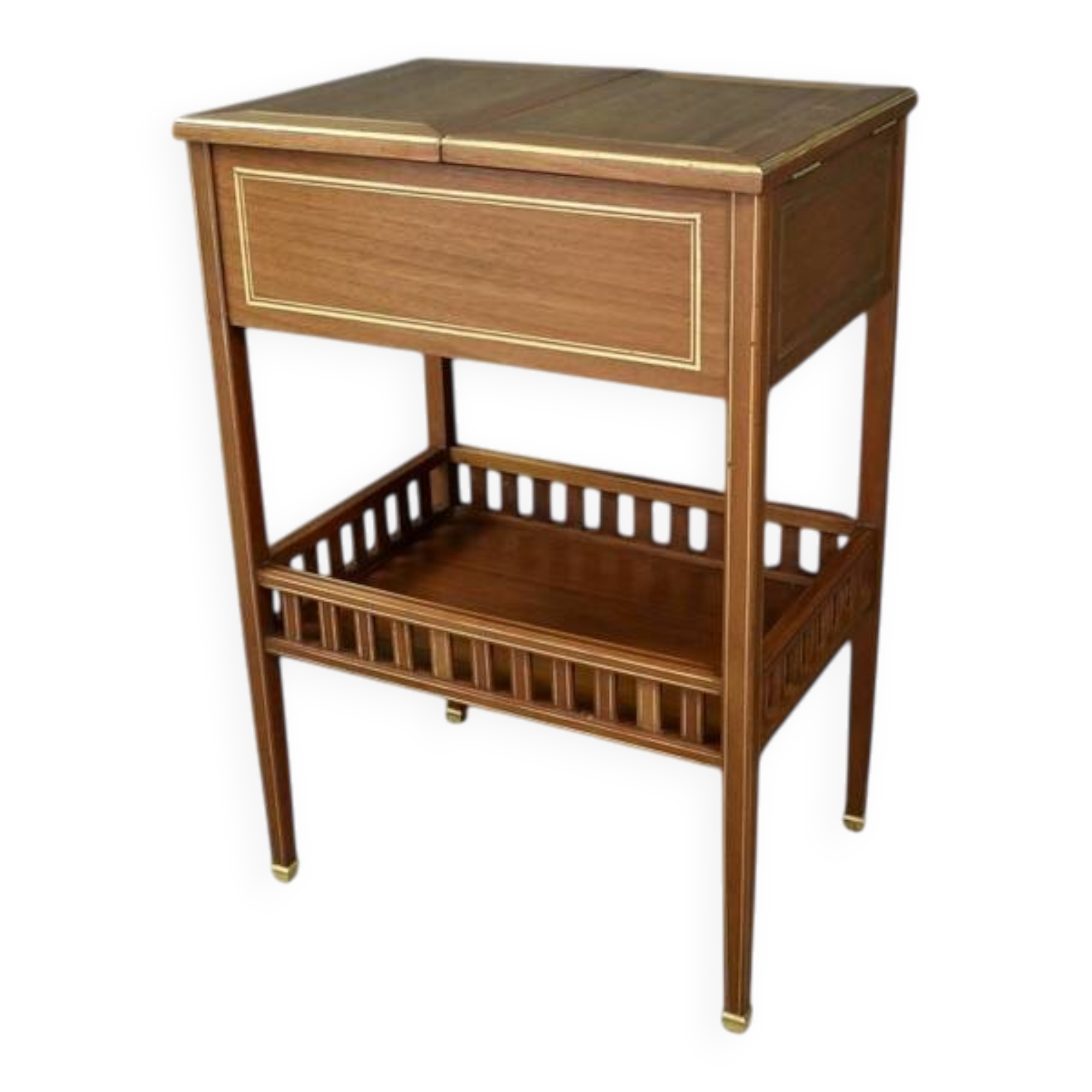 Small Mahogany Coffee Table, Maison Pagny, Directoire style – Early 20th century