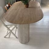 Dining table - Natural Travertine