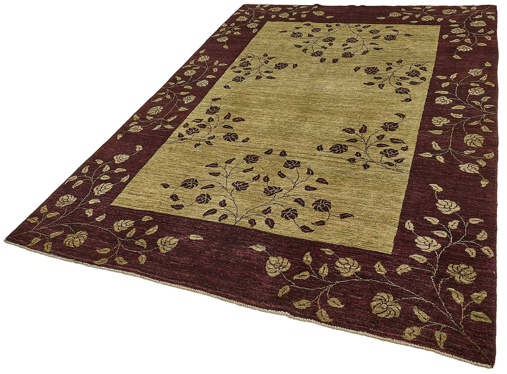 Turkish Handknotted Wool Oushak Rug 182 cm x 271 cm