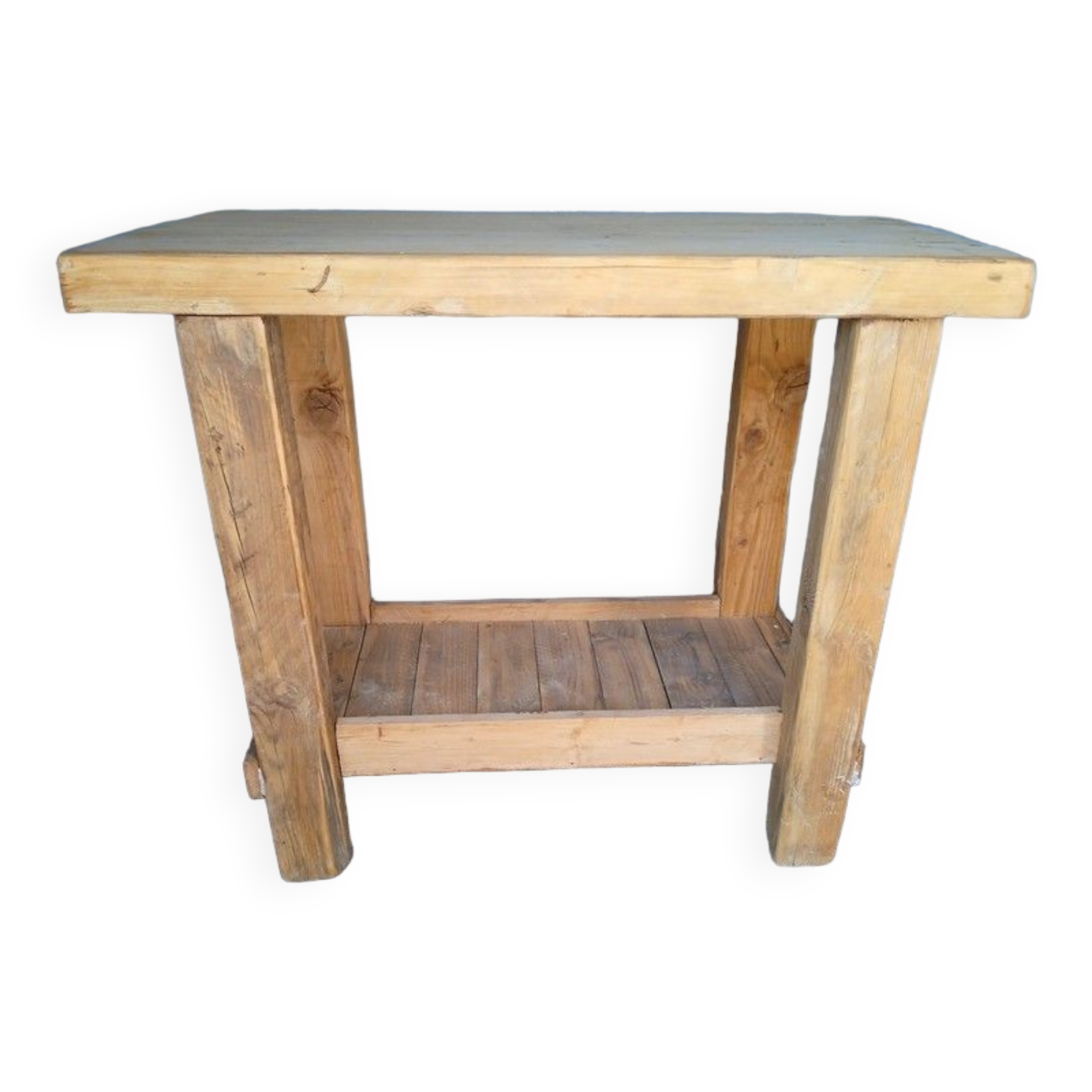 Workbench 100cm old solid wood