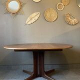 Baumann teak table in Scandinavian style circa 1960 extendable