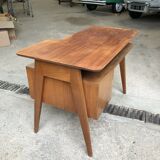 Office foot compass 1950 beech veneer