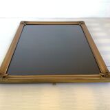 Old fleur-de-lys metal frame