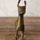 Brass fawn