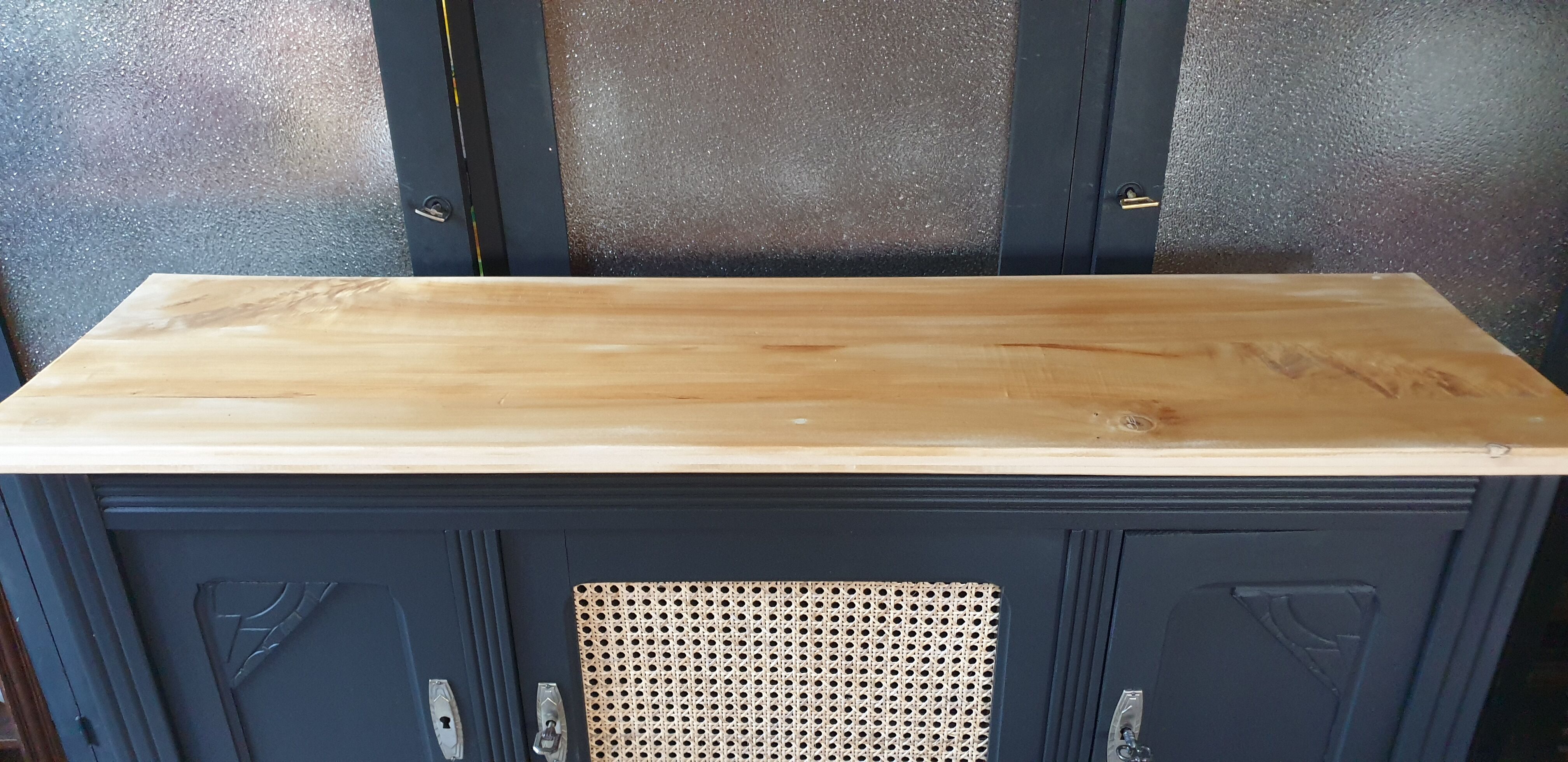 Black sideboard and canning