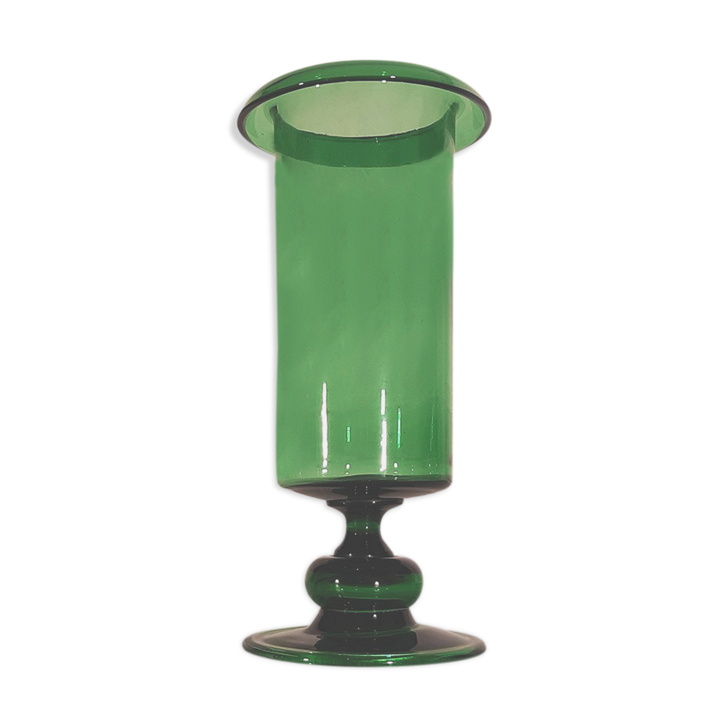 Italian glass vase from 50´s