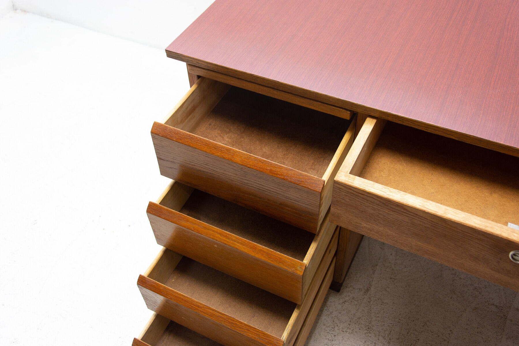 Mid century writing desk, 1960´s, Czechoslovakia, Brussels period