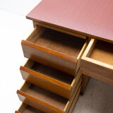 Mid century writing desk, 1960´s, Czechoslovakia, Brussels period