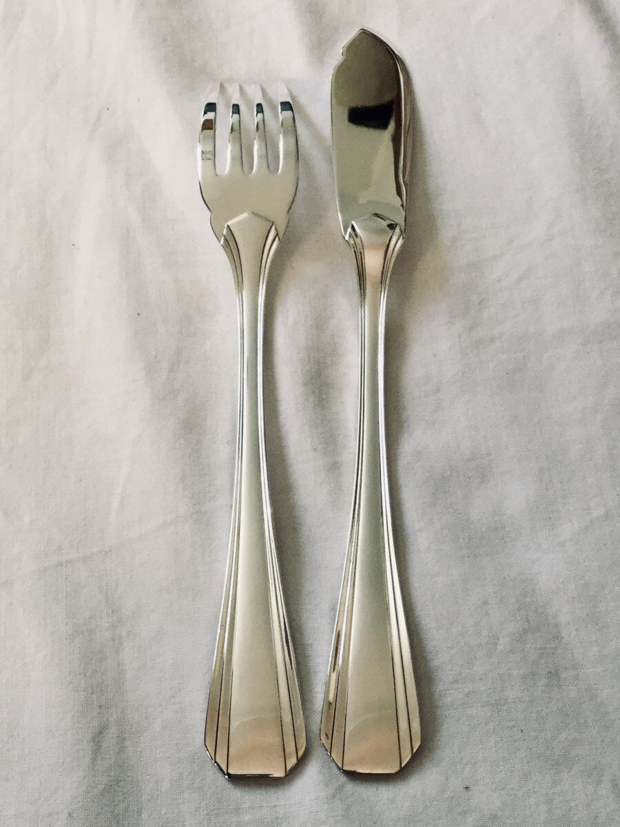 24 cutlery at poisson christofle boréal